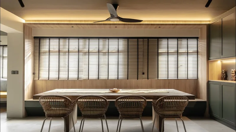 Singapore HDB Renovation Ideas | Green Bohemian Design | Noble Interior Design