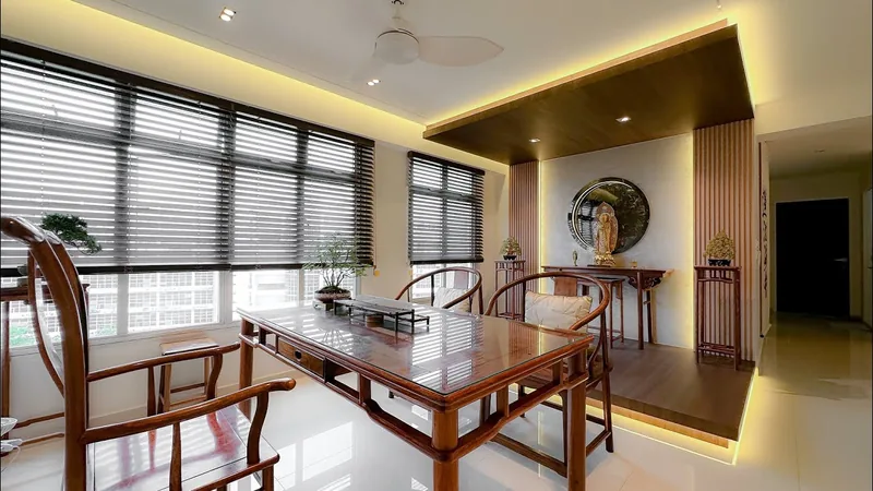 A Serene Transformation for a 5-Room Resale HDB | Client Testimonial