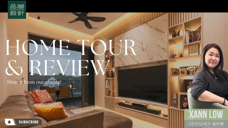 Inside a Stunning Modern Luxury Condo Design | Singapore Interior Design