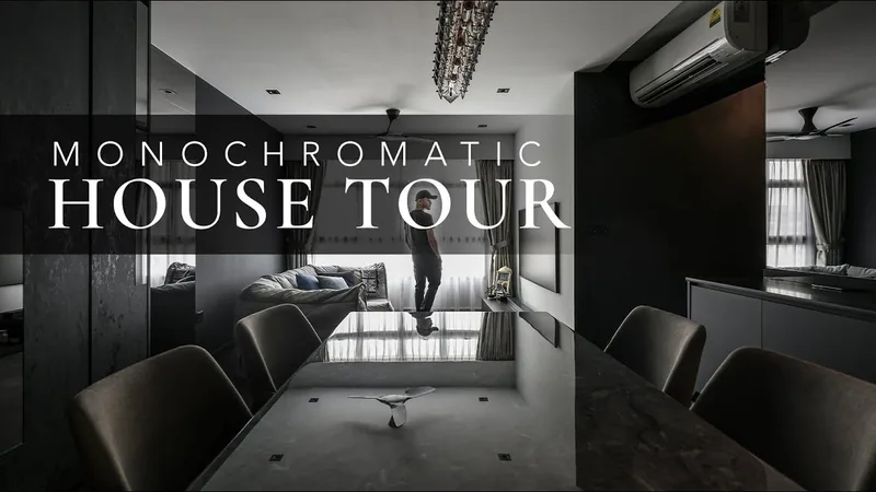 Singapore HDB Renovation Ideas | Monochromatic Design | Noble Interior Design
