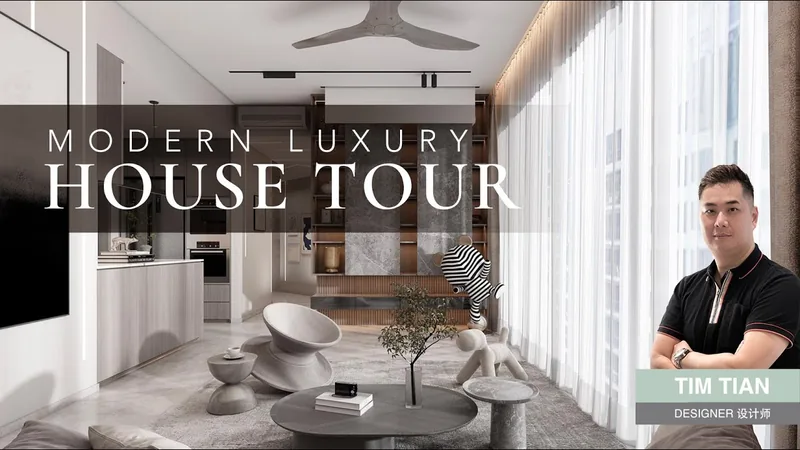 Home Tour with a Modern Interior Design | Owner's Exclusive Interview with Top Interior DesignStudio
